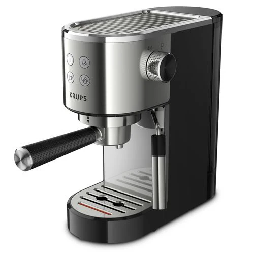 Máquina de Café Manual Krups Virtuoso XP442C11 - Preto e Inox