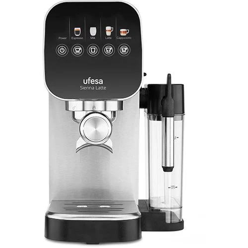 Máquina de Café Manual Ufesa Sienna Latte - Inox