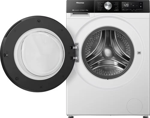 Máquina de Lavar e Secar Roupa Hisense WD3S8043BW3 | 8/5 Kg | 1400 RPM | D | Branco - Image 3