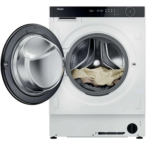 Máquina de Lavar Roupa Encastrável Haier HWB100-B14858U1 Série 8 | 10 Kg | 1400 RPM - Branco - Image 2