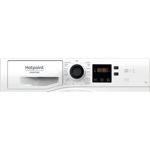 Máquina de Lavar Roupa Hotpoint NS 722U WK SPT N | 7 Kg | 1200 RPM | E | Branco - Outlet - Grade C - Image 3