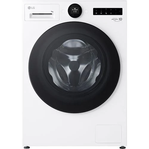 Máquina de Lavar Roupa LG F4X9009TWCE | 9 Kg | 1400 RPM | A | Branco