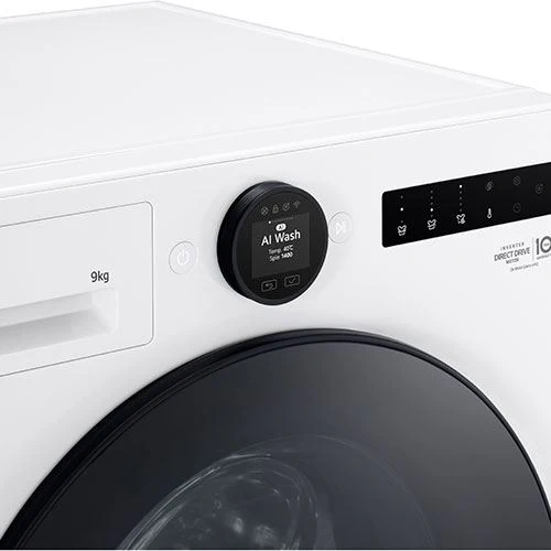 Máquina de Lavar Roupa LG F4X9009TWCE | 9 Kg | 1400 RPM | A | Branco - Image 4