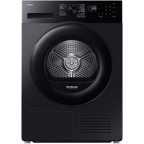 Máquina de Secar Samsung DV90DG52A0ABEP | 9 Kg | Bomba de Calor | C | Preto