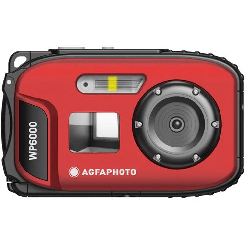 Máquina Fotográfica Compacta Estanque AgfaPhoto Realishot WP6000 - Vermelho