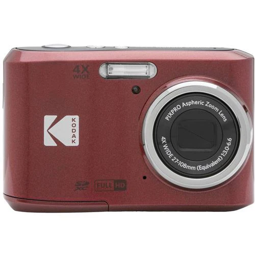 Máquina Fotográfica Compacta Kodak PIXPRO FZ45 Friendly Zoom - Vermelho - Image 5