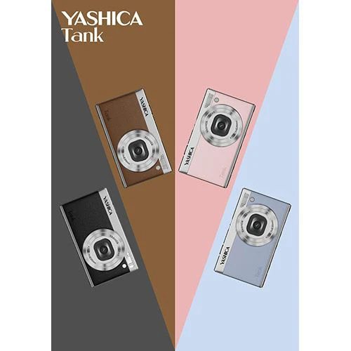 Máquina Fotográfica Compacta YASHICA Tank - Azul Céu - Image 15