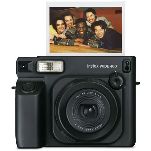 Máquina Fotográfica Instantânea Fujifilm Instax Wide 400 - Preto