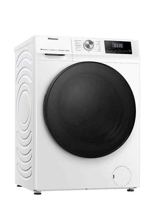 Máquina de Lavar e Secar Roupa Hisense WDQA1014EVJMW | 10/6 Kg | 1400 RPM - Branco