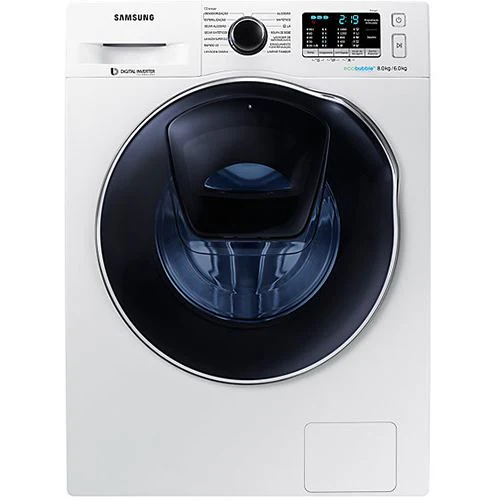 Máquina de Lavar e Secar Roupa Samsung AddWash WD80K5B10OW/EP