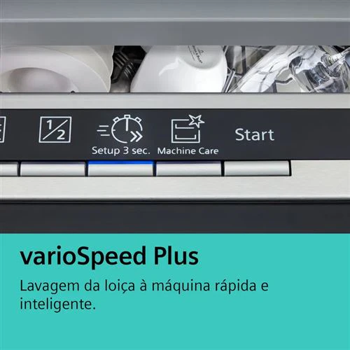 Máquina Lavar Loiça Siemens IQ300 SN23HI02KE Inox 13 Conjuntos D - Image 4