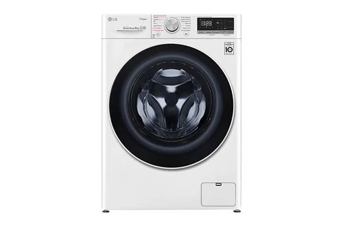 Máquina de Lavar Roupa LG F4WN409S0 | 9 Kg | 1400 RPM | D | Branco