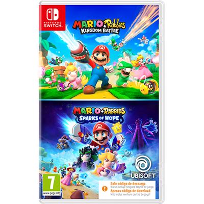 Mario Rabbids Kingdom Battle + Mario Rabbids Sparks of Hope (CIAB) - Nintendo Switch