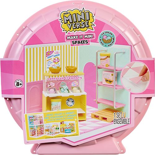 MGA's Miniverse - Make It Mini Spaces: Geladaria - MGA Entertainment - Envio Aleatório