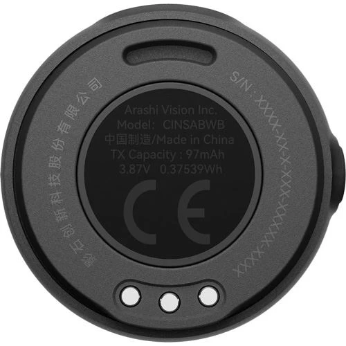 Microfone de Lapela Insta360 Mic Air 1TX + 1RX - Preto - Image 3