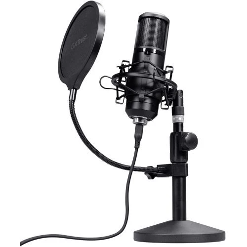 Microfone Streaming Trust GXT 269 Emita II - Preto