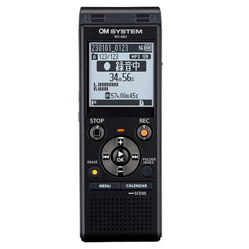 Microgravador OM System WS-883 8GB . Preto