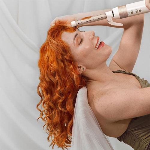 Modelador de Cabelo Cecotec CeramiCare 14 em 1 AirGlam Champagne - Image 8