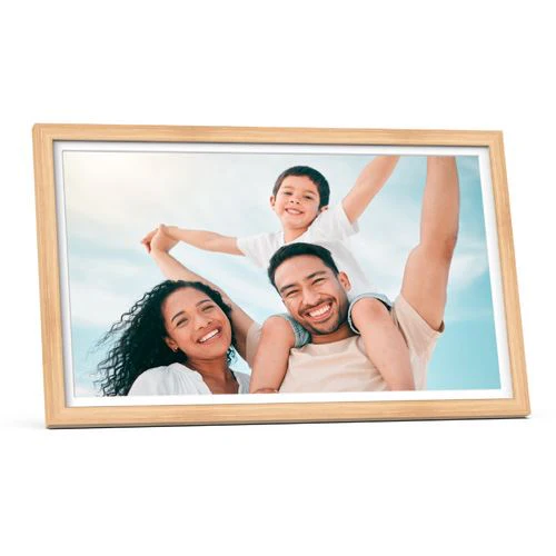 Moldura Digital Agfa Realiview APF2400WIFI Wood 24" Full HD Wi-Fi 32GB - Madeira