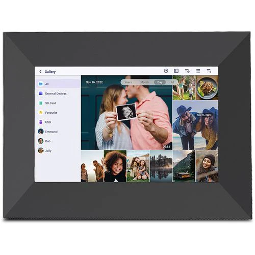 Moldura Digital Prixton Prado S 7" WSVGA Wi-Fi 32GB - Preto