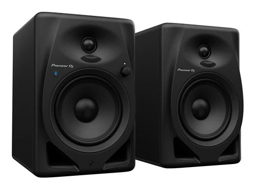 Colunas Amplificadas DJ Pioneer Monitor DM-50D BT Par - Preto