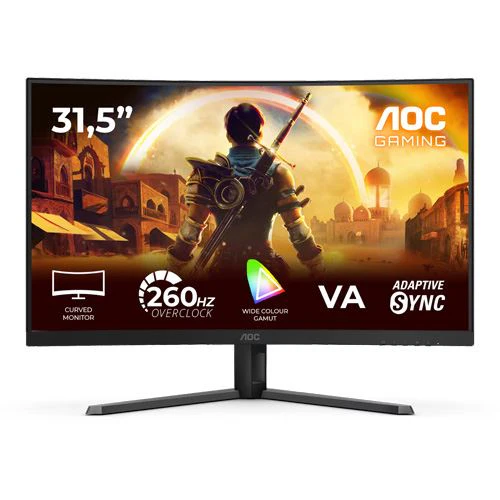 Monitor Gaming Curvo AOC C32G42ZE | 31,5" | 260Hz | Full HD