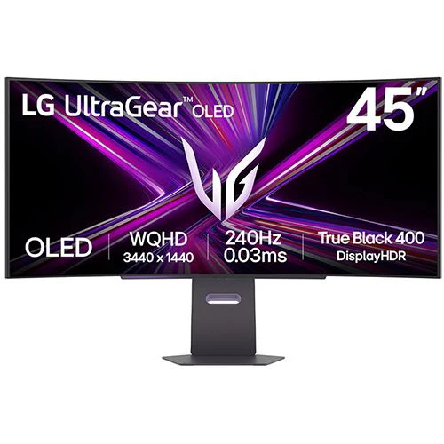 Monitor Gaming Curvo LG UltraGear 45GX900A-B.AEU | 45" | 240Hz | UltraWide QHD - Preto