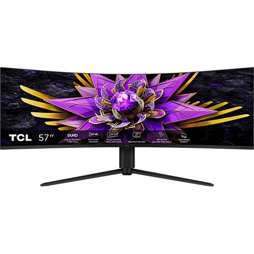 Monitor Gaming Curvo TCL 57R94 | Mini LED 27" | 120Hz | Dual 4K UHD