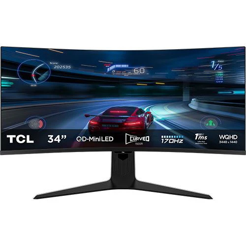 Monitor Gaming TCL 34R83Q | 34" | 170Hz | WQHD