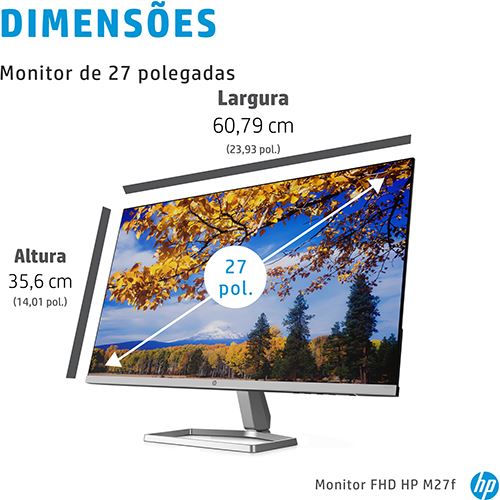 Monitor HP M27f | 27'' | 75 Hz | Full HD - Image 8
