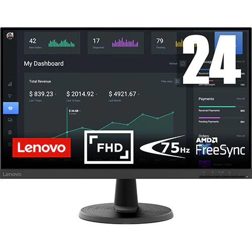 Monitor Lenovo D24-40 | 23,8'' | 75 Hz | Full HD