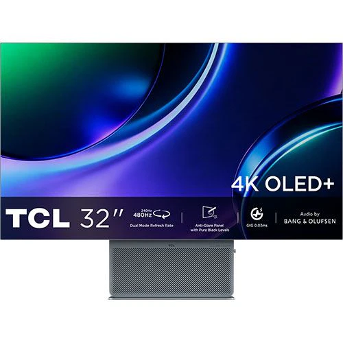 Monitor TCL 32X3A | OLED 32" | 240Hz/480Hz | 4K UHD/FHD - Dual Mode