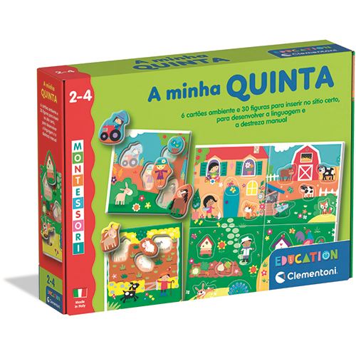 Montessori - A Minha Quinta - Education Clementoni