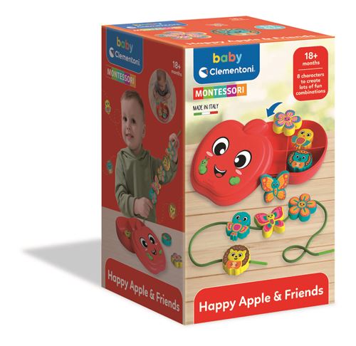 Montessori - Maçã Feliz & Amigos - Baby Clementoni
