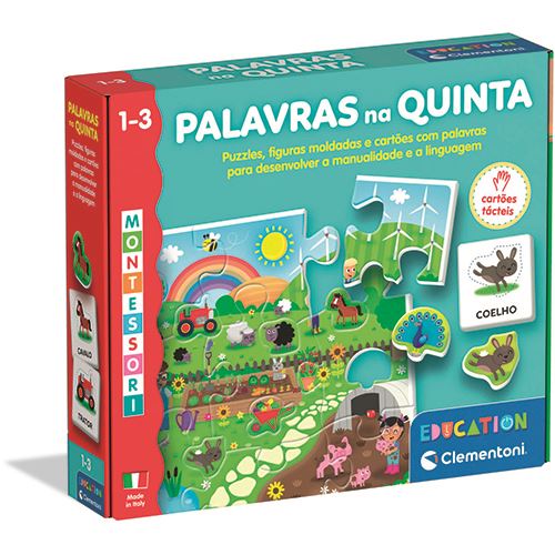 Montessori - Palavras na Quinta - Education Clementoni