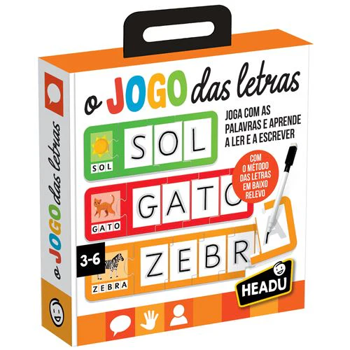 O Jogo das Letras - Headu | Sig Toys