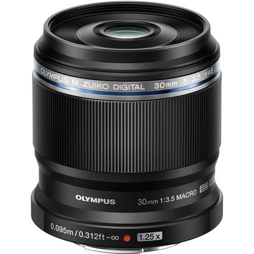 Objetiva Olympus M.Zuiko Digital ED 30mm F3.5 Macro - Preto