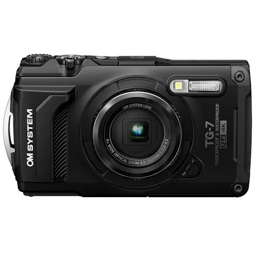 Máquina Fotográfica Compacta OM System TG-7 Estanque - Preto