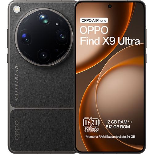 Oppo Find X9 Ultra - 512GB - Preto Umbra