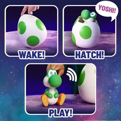 Ovo Interativo do Yoshi - The Super Mario Galaxy Movie - Spin Master - Image 6