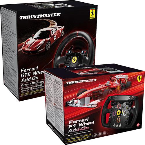 Pack Volantes Thrustmaster - 2 Add-Ons (Ferrari 458 Challenge + Ferrari 150 Italia Special Edition)
