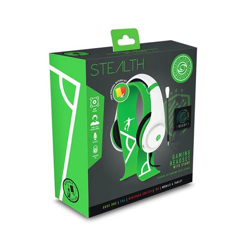 Auscultadores Gaming Stealth | Multi-Plataforma + Base