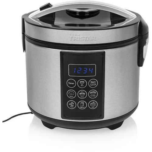 Panela Elétrica Multifunções Tristar RK-6132 | 1.5L | 500W - Cinzento