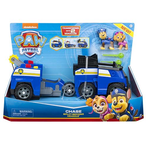Paw Patrol Veículos Duplos