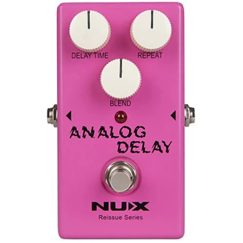 Pedal Nux Analog Delay - Serie Reissue - Rosa