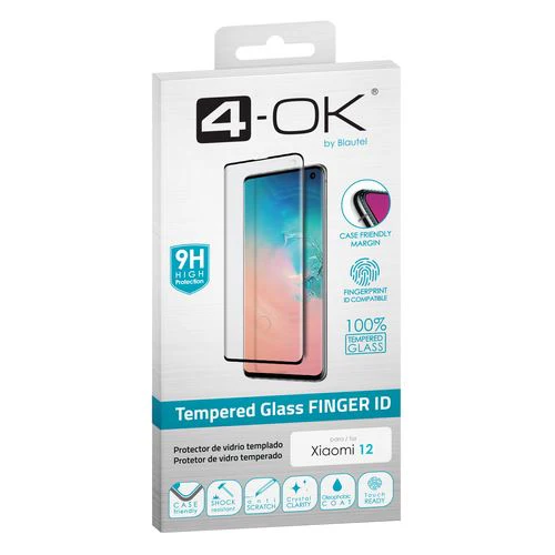 Película Ecrã Vidro Temperado 4-OK Glass Frame para Xiaomi 12