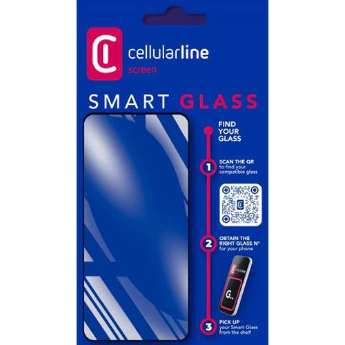 Película Ecrã Vidro Temperado Cellularline Screen Smart Glass - Universal G09 - Image 4