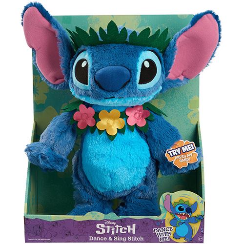 Peluche Disney: Stitch Canta e Dança - Concentra