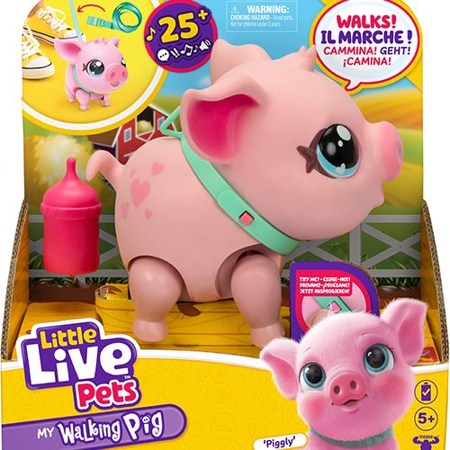 Peluche Interativo - My Little Pig Pet  - Little Live Pet | Moose Toys