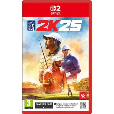 PGA Tour 2K25 (Cartão chave de jogo) - Nintendo Switch 2